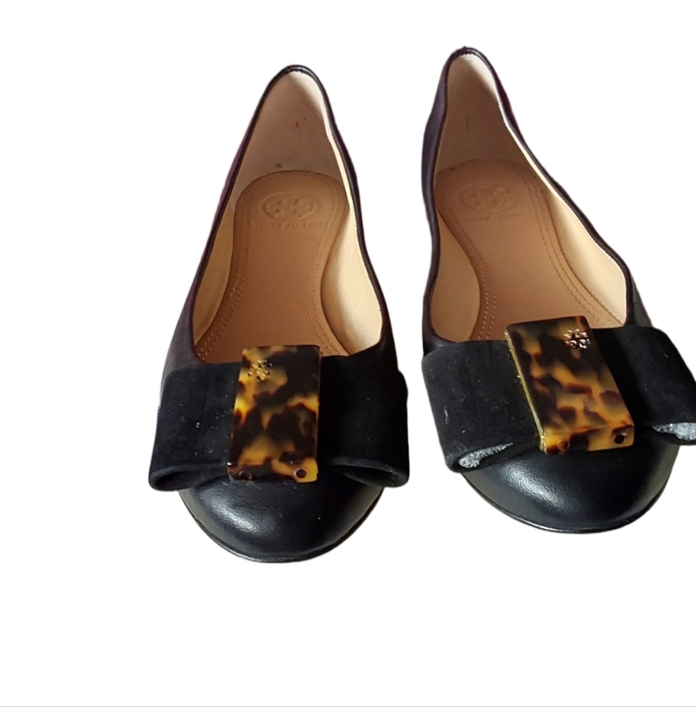 Tory Burch‎ Chase Ballet Matte Glove Napa Shoho Luxe Shoes